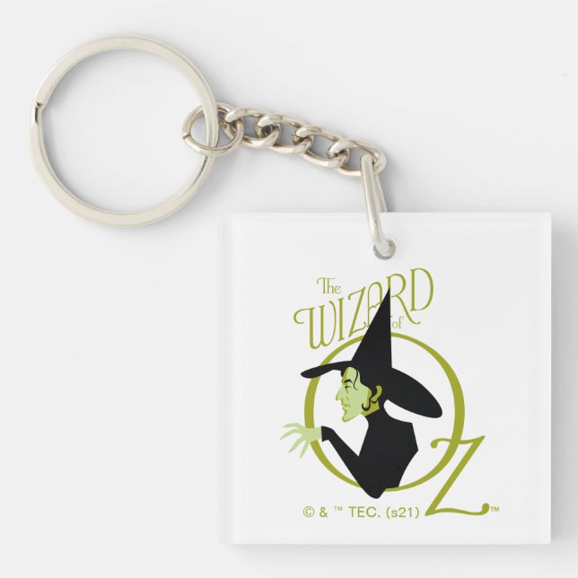 Wicked Witch™ The Wizard Of Oz™ Logo Key Ring (Front)