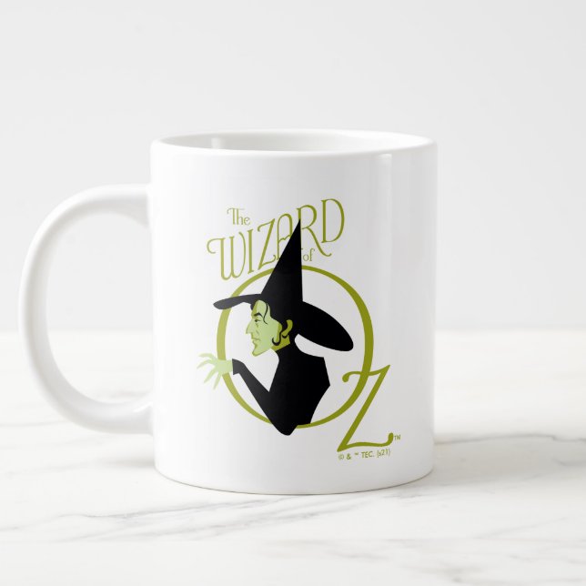 Wicked Witch™ The Wizard Of Oz™ Logo Large Coffee Mug (Left)