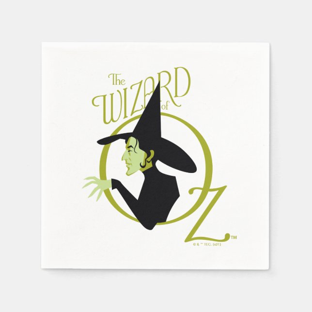 Wicked Witch™ The Wizard Of Oz™ Logo Napkin (Front)