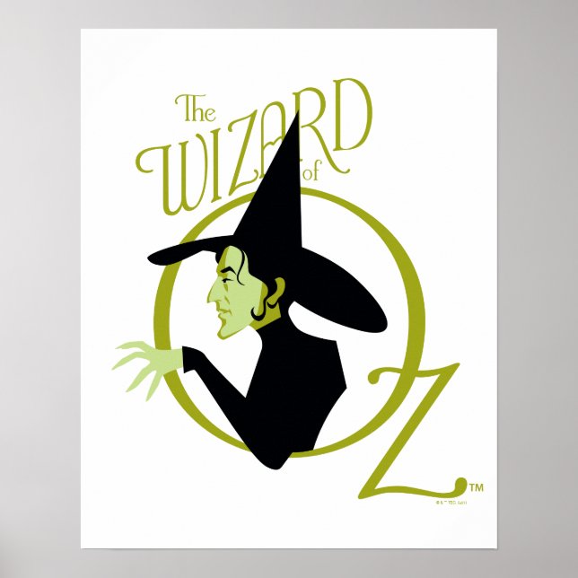 Wicked Witch™ The Wizard Of Oz™ Logo Poster (Front)