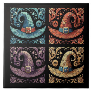 Wicked Witches Ceramic Tile
