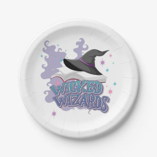 Wicked Wizards Paper Plate