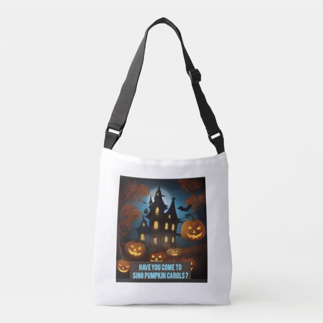 Wickedly Cute Halloween Tote Bag (Front)