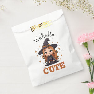 Wickedly Cute Halloween Witch Spooky Adorable Favour Bag