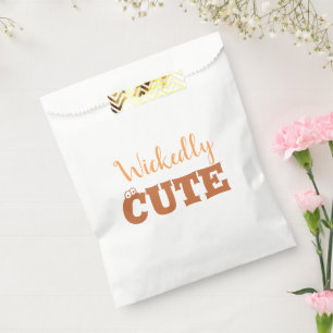 Wickedly Cute Halloween Witch Spooky Adorable Favour Bag