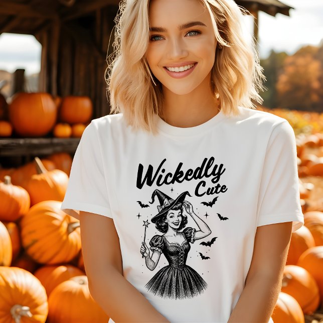 Wickedly Cute Halloween Women's Tshirt (Creator Uploaded)
