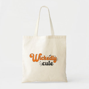 Wickedly cute - pattern for magical Halloween nigh Tote Bag