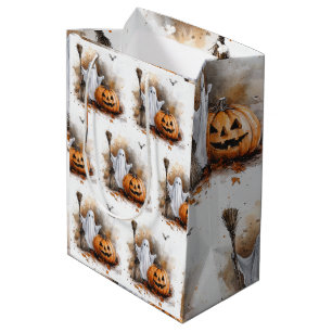 Wickedly Fun Halloween Witch  Medium Gift Bag