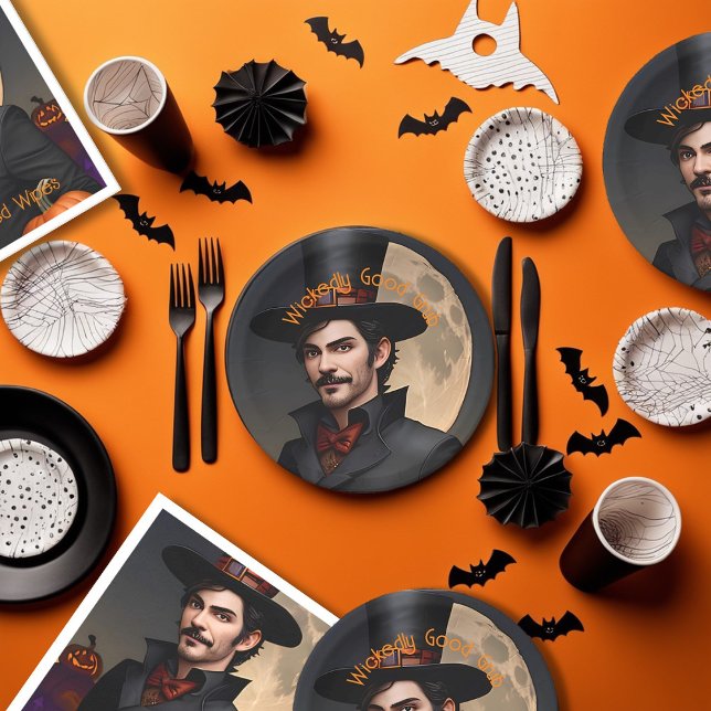 Wickedly Good Grub Halloween Party  Paper Plate (Creator Uploaded)
