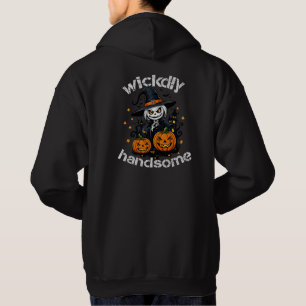 Wickedly Handsome Pumpkin King Men's Basic T-Shirt Hoodie