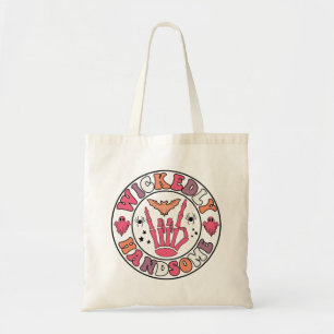 Wickedly Handsome - Retro Halloween Tote Bag