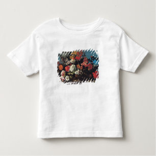 Wicker Basket of Flowers Toddler T-Shirt
