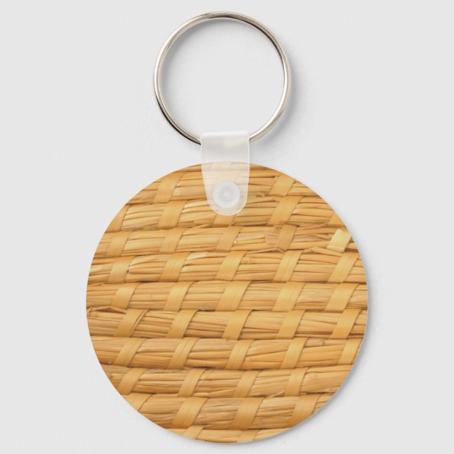 Wicker joke keychain Add your text (Front)