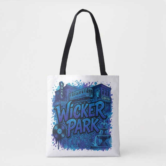 Wicker Park Tote Bag (Front)