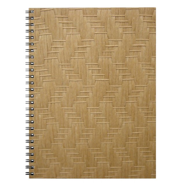 WICKER PATTERN NOTEBOOK (Front)