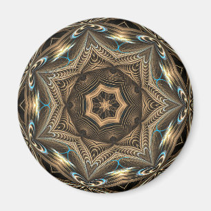 Wicker Star Mandala • Magnet