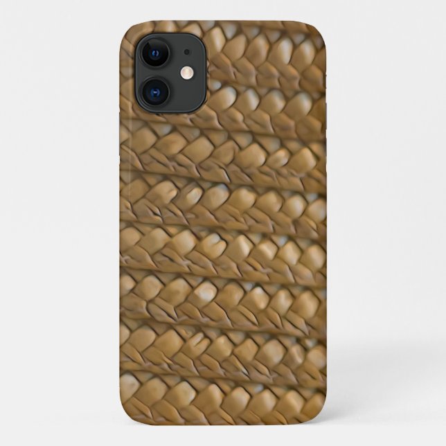 Wicker Straw Rattan Case-Mate iPhone Case (Back)