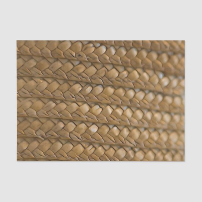 Wicker Straw Rattan Tissue Paper (Front)