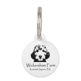 Wickersham Farm Customisable Pet Tag