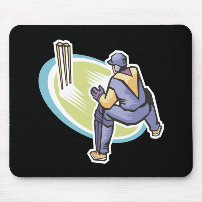 Wicket Keeper Mouse Pad (Front)