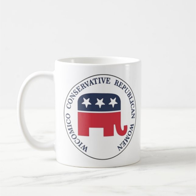 Wicomico Conservative Republican Women Mug (Left)