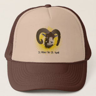 Widder - Sternzeichen Cap