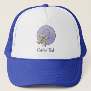 Wide Brimmed Hat Lilac