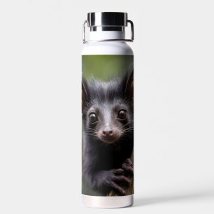 "Wide-Eyed Aye-Aye in a Tree" Water Bottle