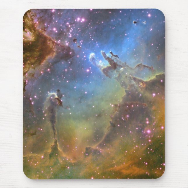 Wide-Field Image of the Eagle Nebula Mouse Pad (Front)
