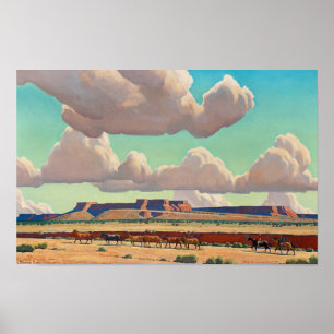 Wide Lands of the Navajo by Maynard Dixon  Poster