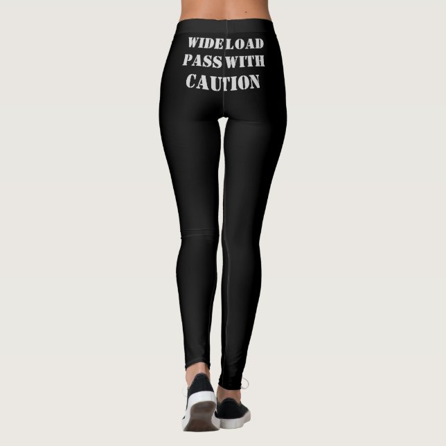 Wide load pass with caution leggings (Back)