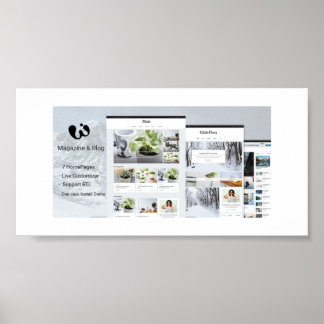 Wide - Magazine & Blog WordPress Themes Poster