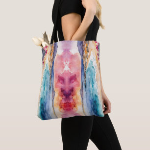 Wide Seascape Mediterranean Purple Serenity      Tote Bag