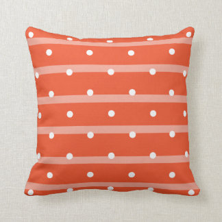Wide Stripe & Funky Dots Cushion