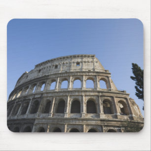 Wide view looking up at the Roman Colosseum with Mouse Pad