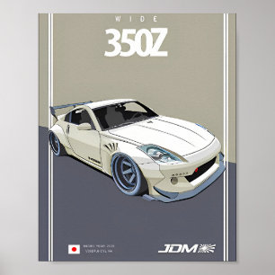 Widebody Z33 Poster
