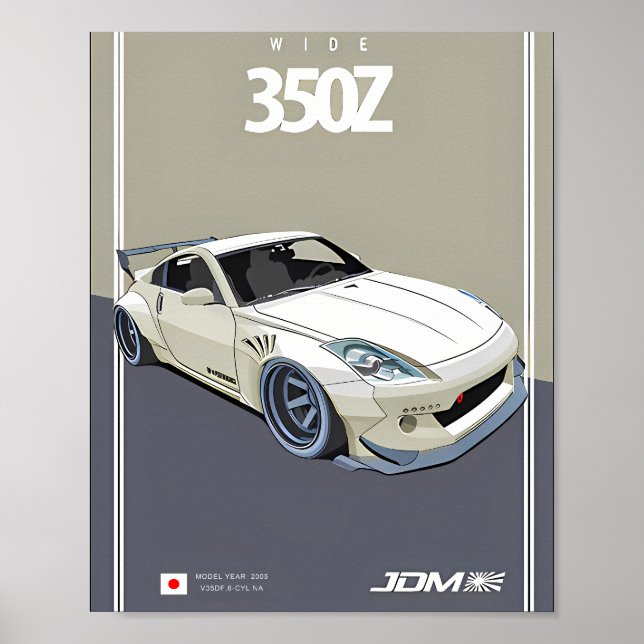 Widebody Z33 Poster (Front)