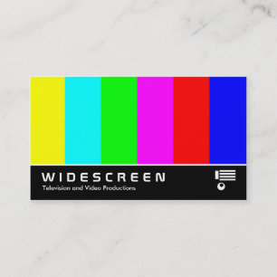 Widescreen 03 business card