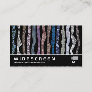 Widescreen 0425 - Mineral Stripes Business Card