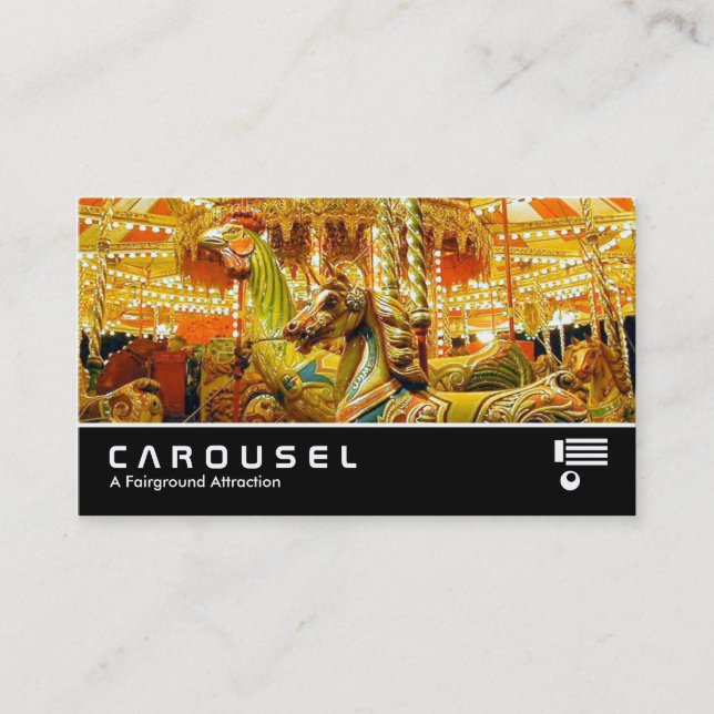 Widescreen 06 - Carousel Business Card (Front)