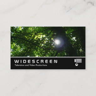 Widescreen 07 Sun in theTrees Business Card