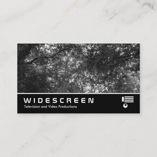 Widescreen 09 Up in the Trees Business Card (Front)