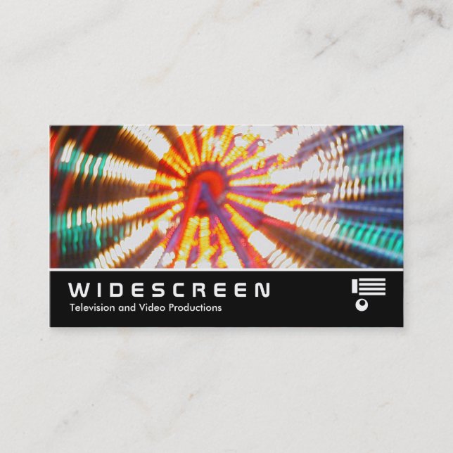 Widescreen 119 Big Wheel Business Card (Front)