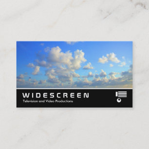 Widescreen 133 Clouds Business Card