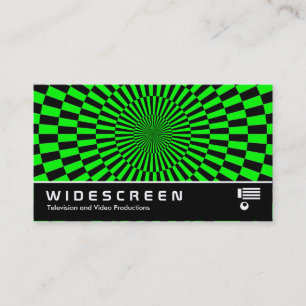 Widescreen 181 - Op Art Business Card
