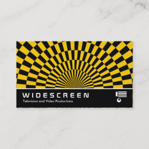 Widescreen 198 - Art Deco Business Card