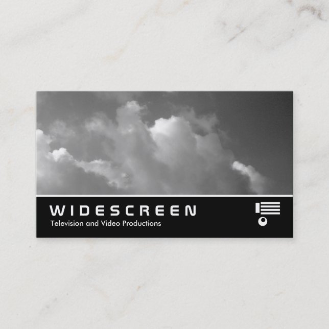 Widescreen 235 - Evening Sky Business Card (Front)