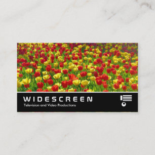 Widescreen 318 - Sea of Tulips Business Card