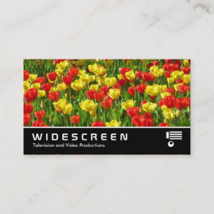 Widescreen 320 - Sea of Tulips III Business Card