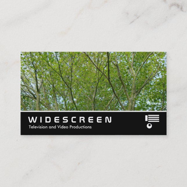 Widescreen 352 - Japanese Maple Business Card (Front)